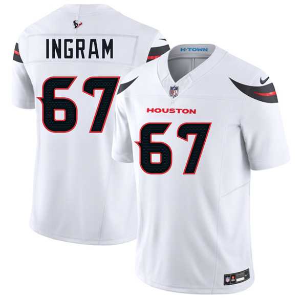 Men & Women & Youth Houston Texans #67 Ed Ingram White 2025 F.U.S.E. Vapor Limited Stitched Jersey,We sell and wholesale Men & Women & Youth Houston Texans #67 Ed Ingram White 2025 F.U.S.E. Vapor Limited Stitched Jersey on line form chian!